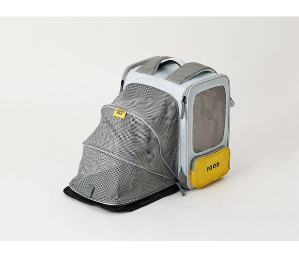 PetKit X ZONE Pet Carrier plecak transportowy dla zwierząt - szary - 1606127 - zdjęcie 10
